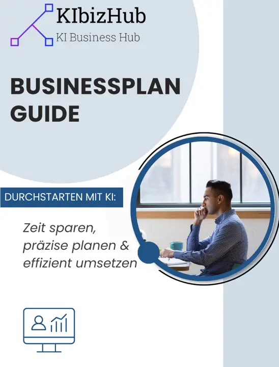Businessplan mit KI erstellen – Guide Cover